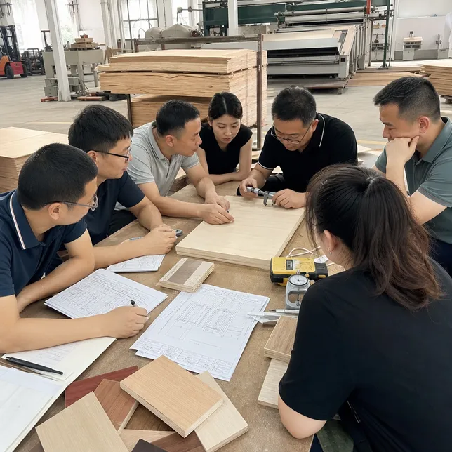 Custom OEM ODM plywood development and specification process