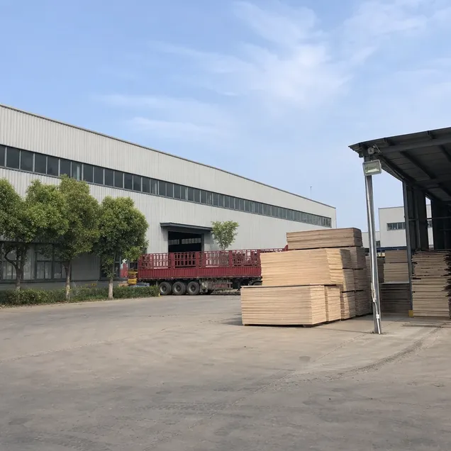 QDPlywood factory facility in Sanbao Industrial Park, Xuzhou, Jiangsu Province