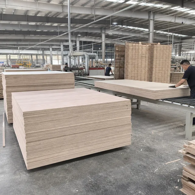 QD Wood Industry blockboard production facility — Xuzhou, China