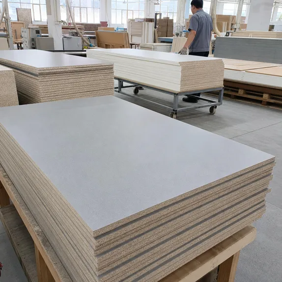 Laminate blockboard panels for commercial fit-out and retail fixture manufacturing
