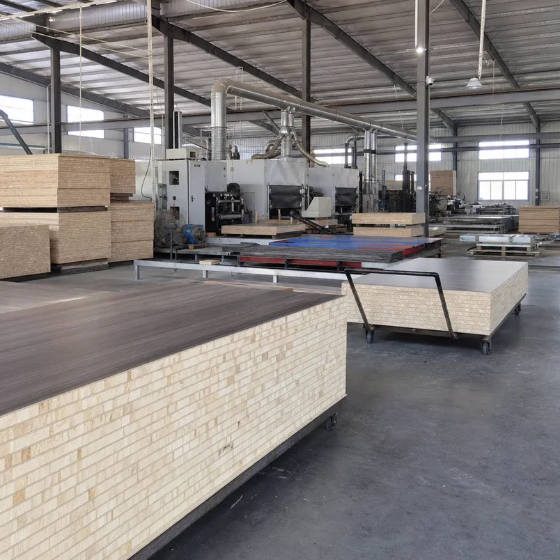 Xuzhou QD Wood Industry laminate blockboard production facility