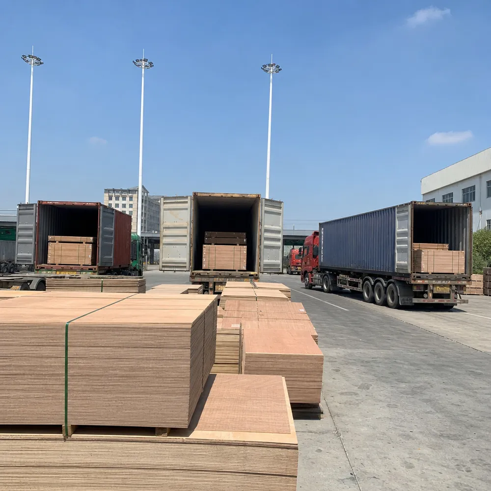 Xuzhou port connections for hardwood plywood export — Qingdao, Shanghai, Lianyungang