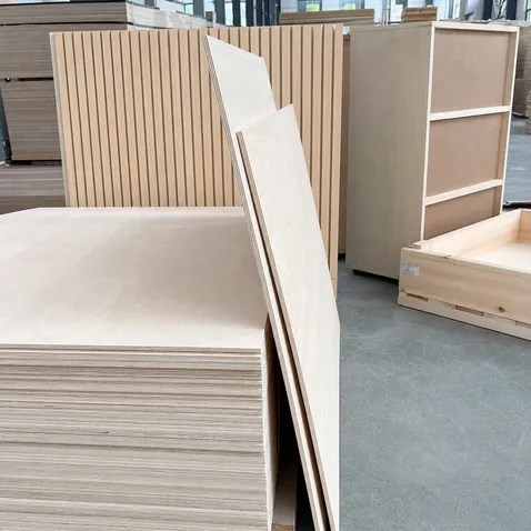 6mm plywood panels for decorative wall paneling, furniture backing, and lightweight packaging