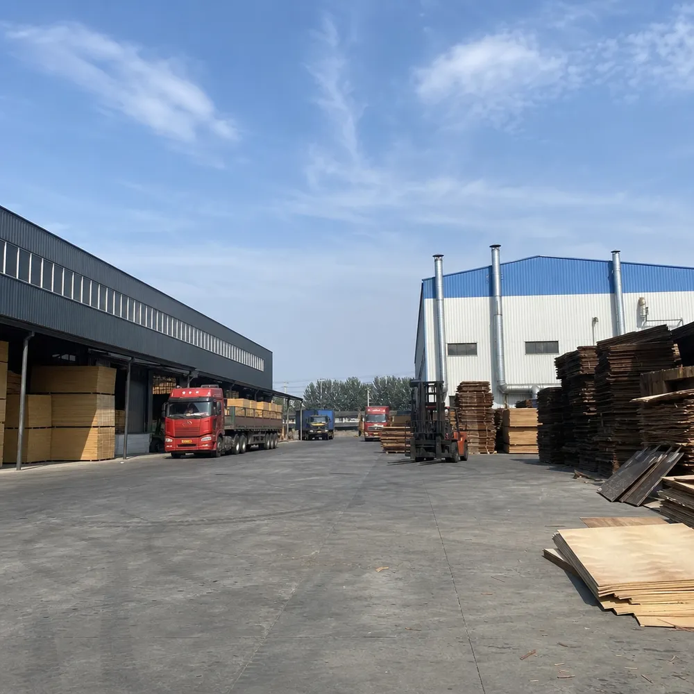 Xuzhou QD Wood Industry Co., Ltd. — 18,000 m² facility in Sanbao Industrial Park, Xuzhou, Jiangsu