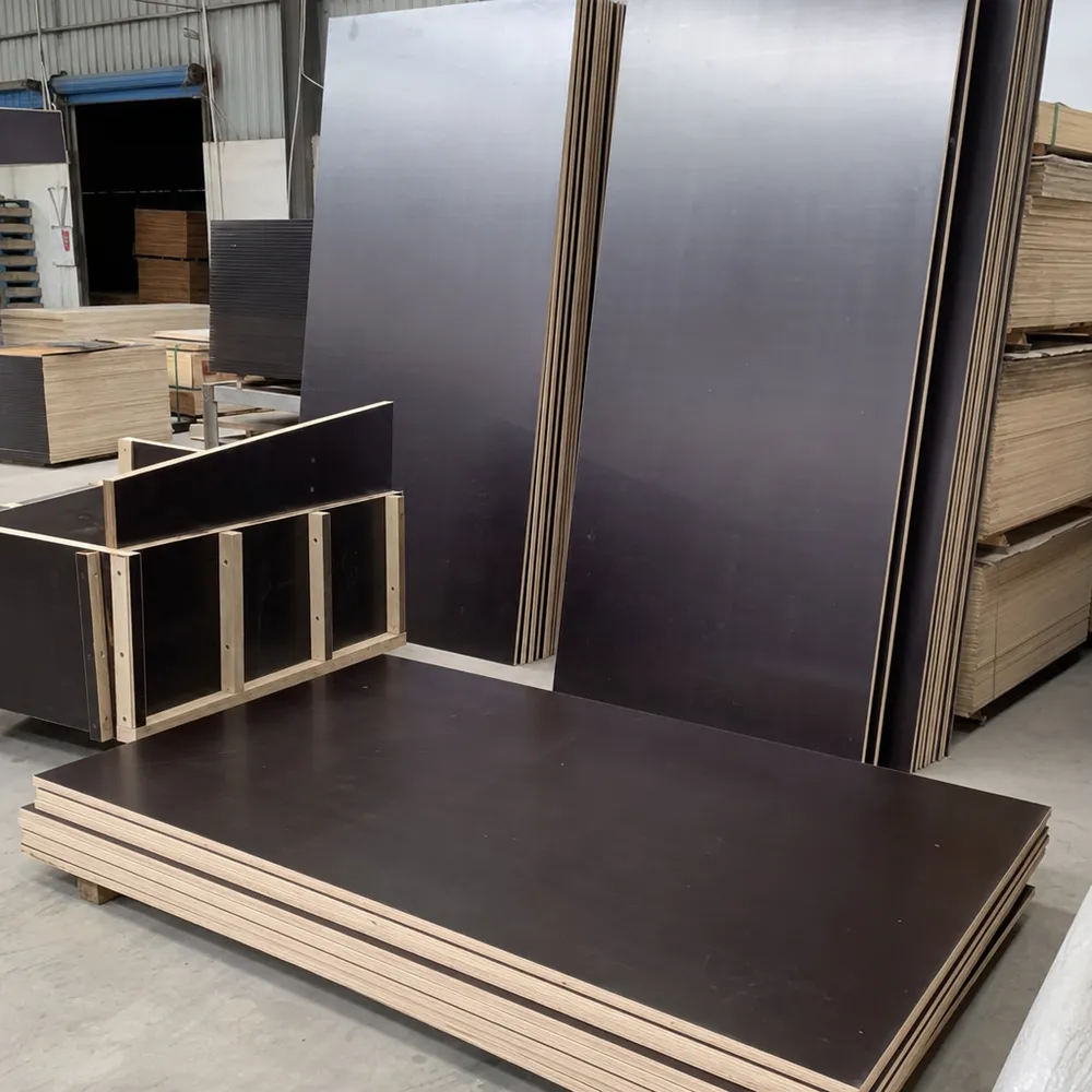 12mm film faced plywood panels for light formwork and wall panel applications
