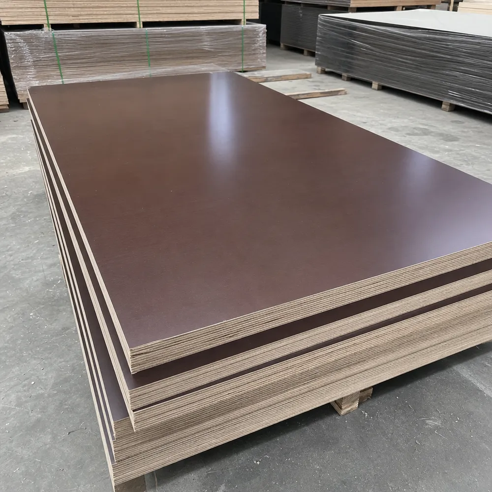 Brown phenolic film faced plywood for Asian and Middle Eastern construction markets