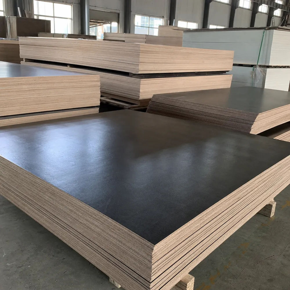 Waterproof film faced plywood panels with phenolic film overlay — WBP bond throughout, factory-direct from Xuzhou