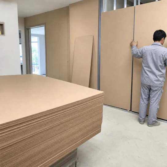 3mm hardboard used for interior wall cladding and fit-out applications