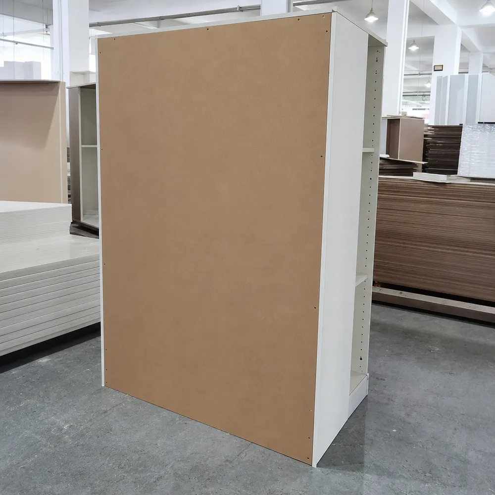 3mm S1S furniture hardboard used as cabinet back panel in flat-pack furniture