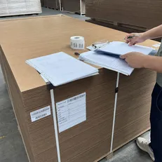 Private label bundle marking and OEM documentation for hardboard sheet export