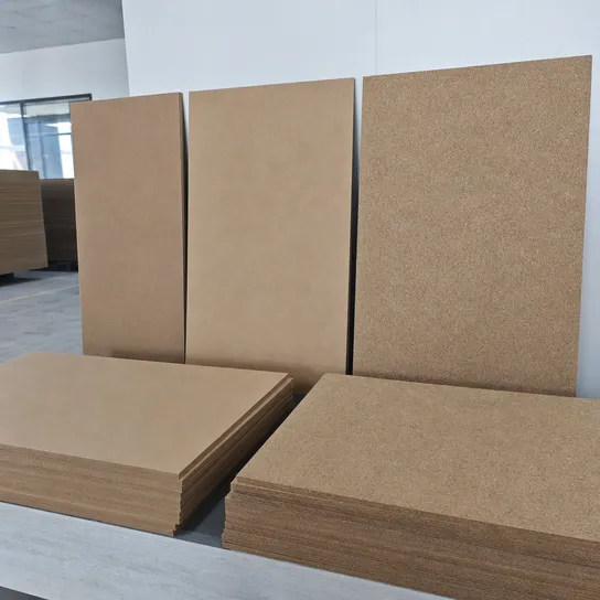 Standard hardboard sheet — smooth one side, textured reverse, S1S and S2S configurations
