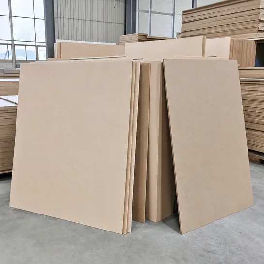 Masonite hardboard panel — tempered and untempered formats with smooth surface for painting and laminating