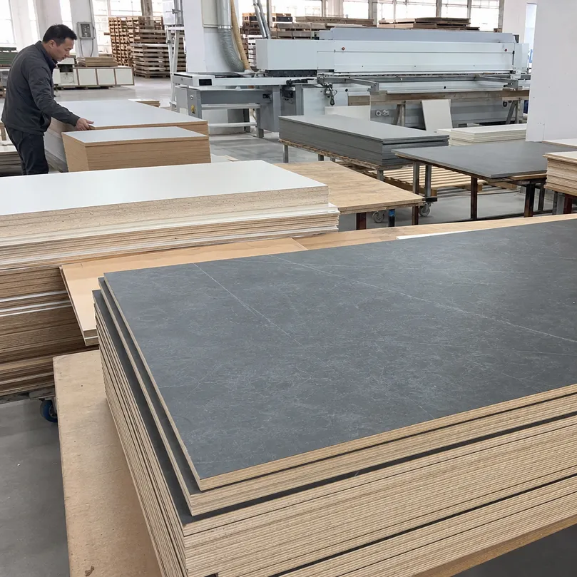 HPL plywood countertop panels supplied to kitchen cabinet manufacturers