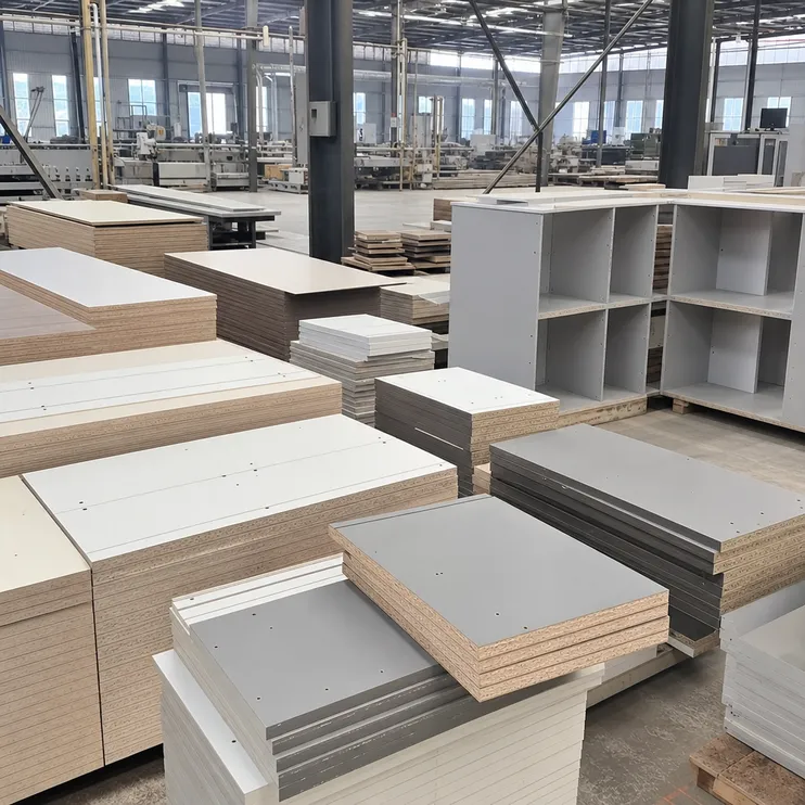 HPL plywood substrate used in kitchen cabinet manufacturing