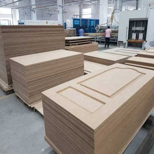 HDF MDF door skin panels for interior door manufacturing