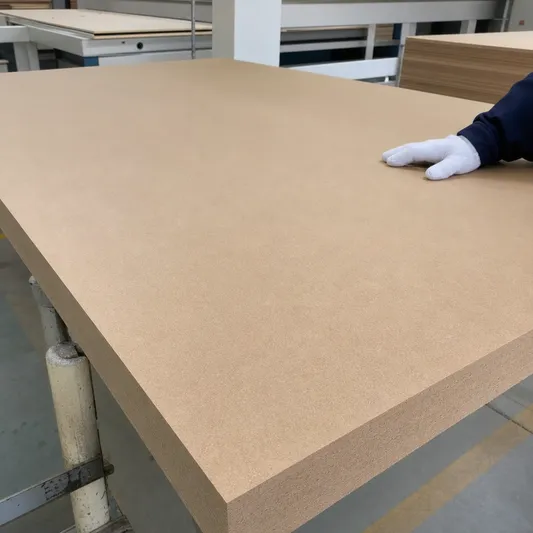 Furniture-grade MDF board surface finish — Ra ≤ 1.6μm for foil and veneer lamination