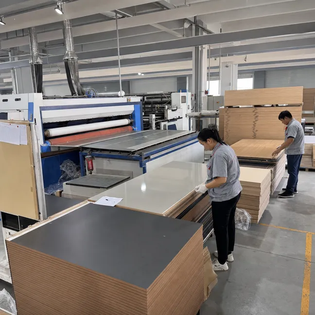 OEM custom melamine plywood production — private label panel program for distributors