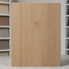 Oak wood grain melamine decor swatch