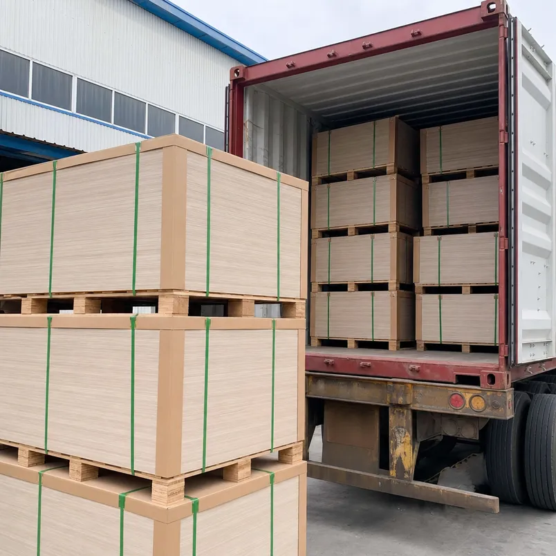 Melamine cabinet board for flat-pack and ready-to-assemble furniture production