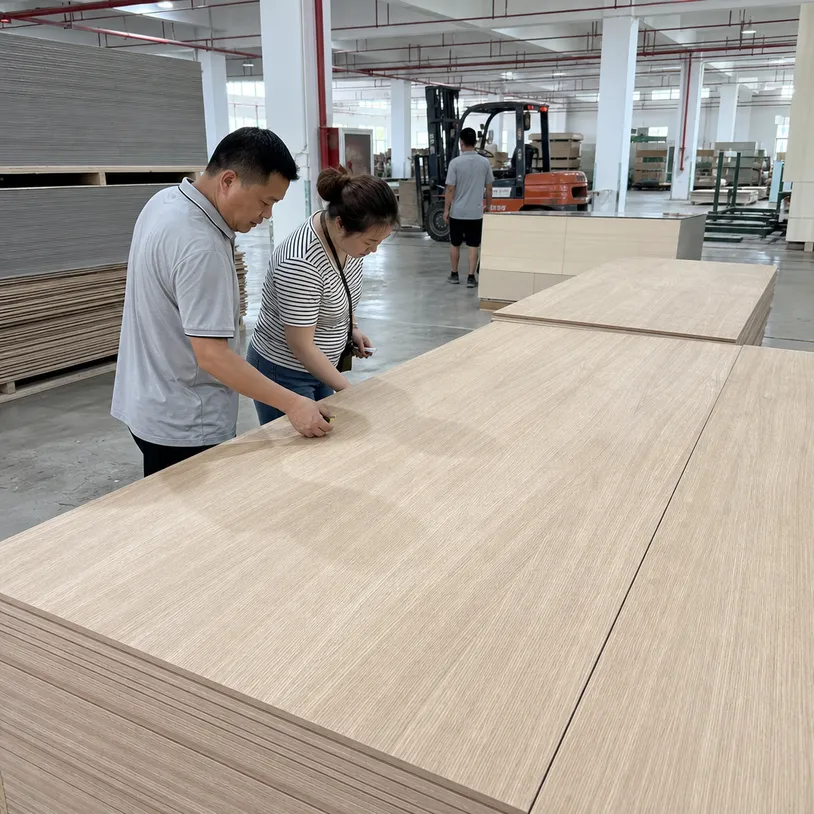 Furniture manufacturing OEM plywood supply — consistent face veneer for cabinet and furniture product lines